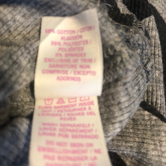 Victoria’s Secret Pink Bling Gray Heart Tank Top Size Small NWOT - Picture 4 of 5